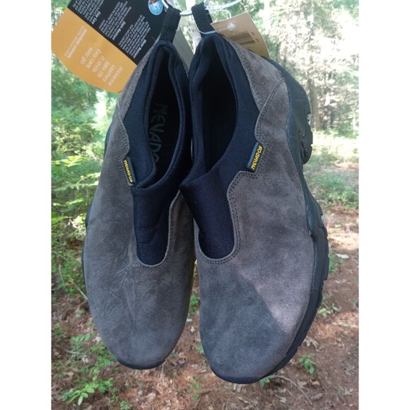 Nevados Mens Carbon Low Suede Walking Trail Slip-On Size 8.5 Omni Directional - Picture 9 of 9
